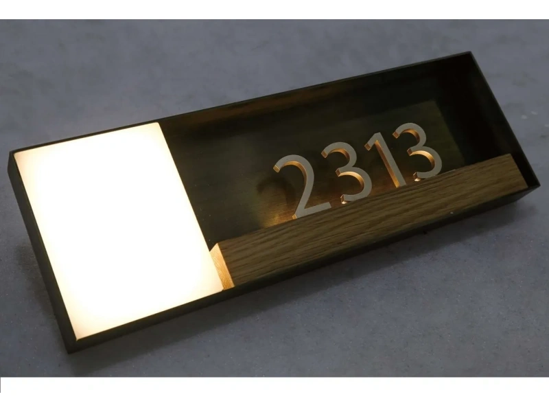 酒店客房门牌系统整体解决方案