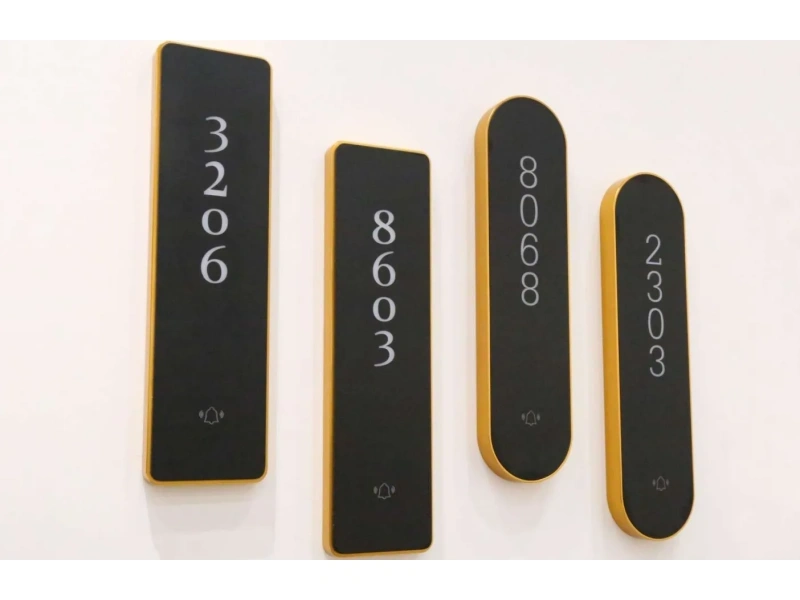 酒店客房门牌系统整体解决方案