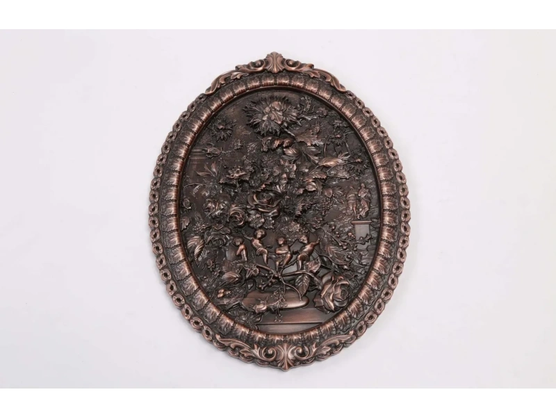 铜/不锈钢浮雕，每件皆是独一无二的艺术品