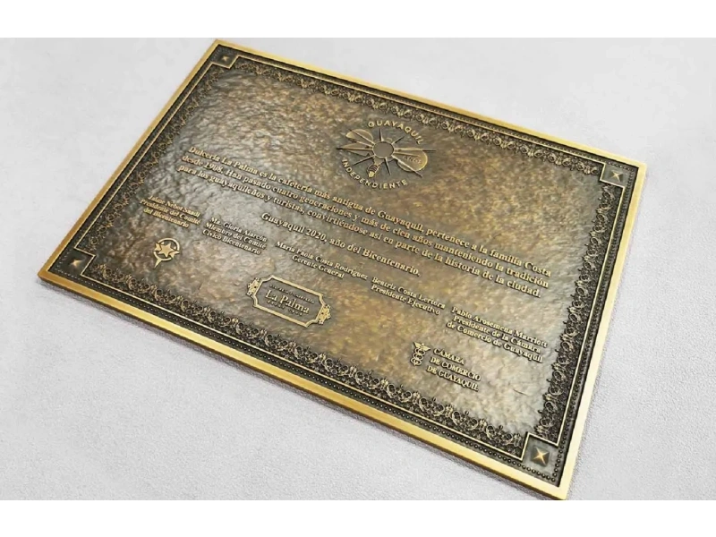 铜/不锈钢浮雕，每件皆是独一无二的艺术品