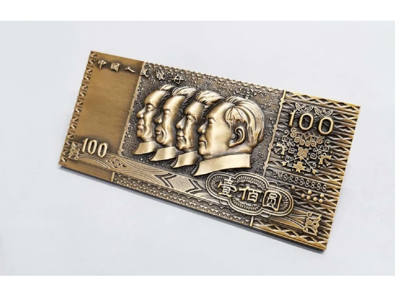 铜/不锈钢浮雕，每件皆是独一无二的艺术品