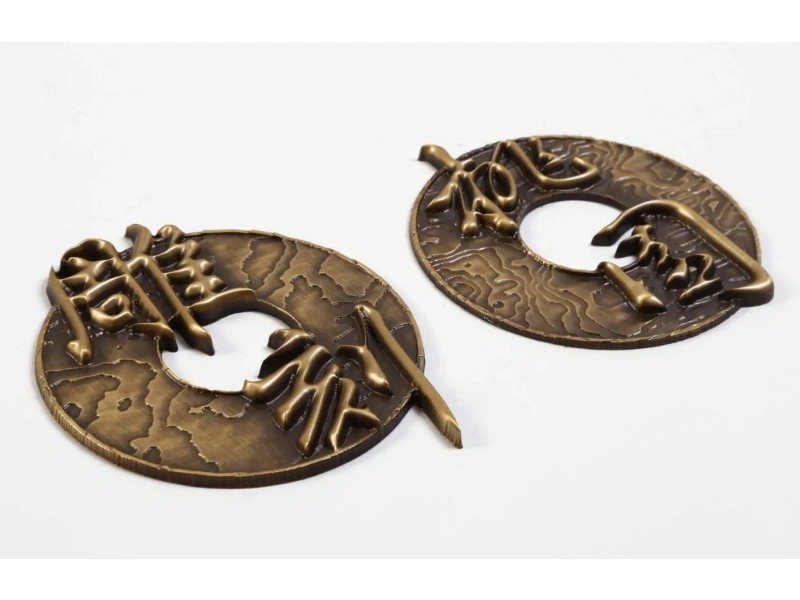 铜/不锈钢浮雕，每件皆是独一无二的艺术品