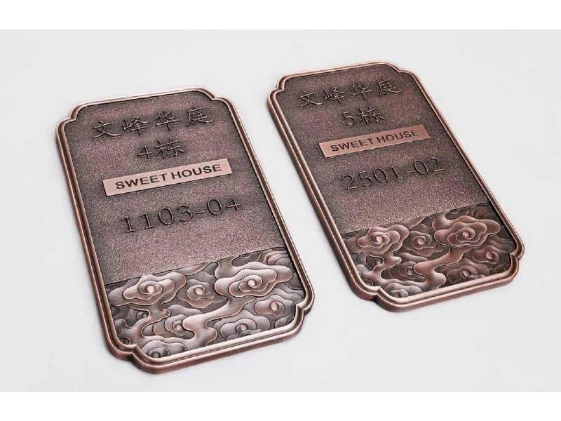 铜/不锈钢浮雕，每件皆是独一无二的艺术品