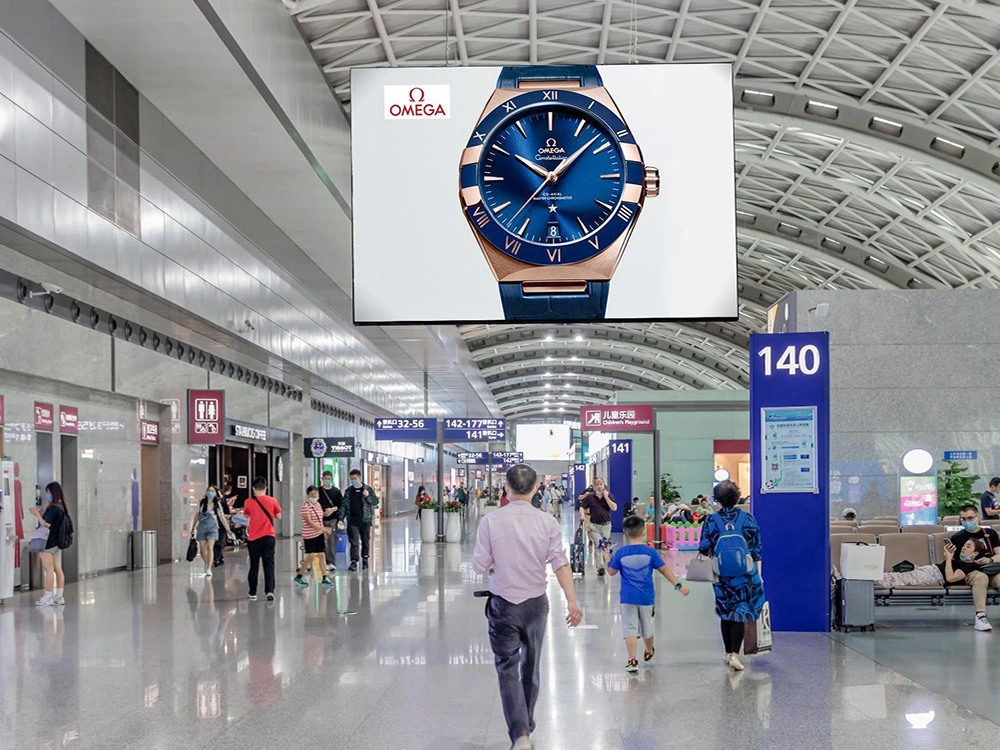 双面吊装拉布灯箱