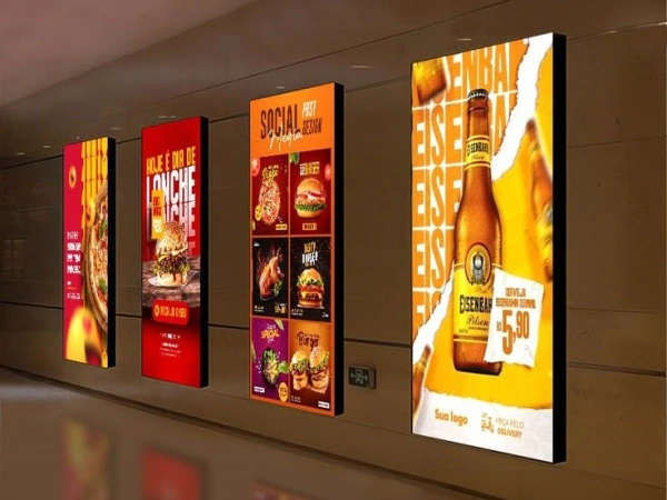 商场超薄卡布灯箱