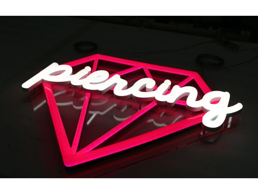 复刻霓虹光效，兼具亚克力安全与耐用