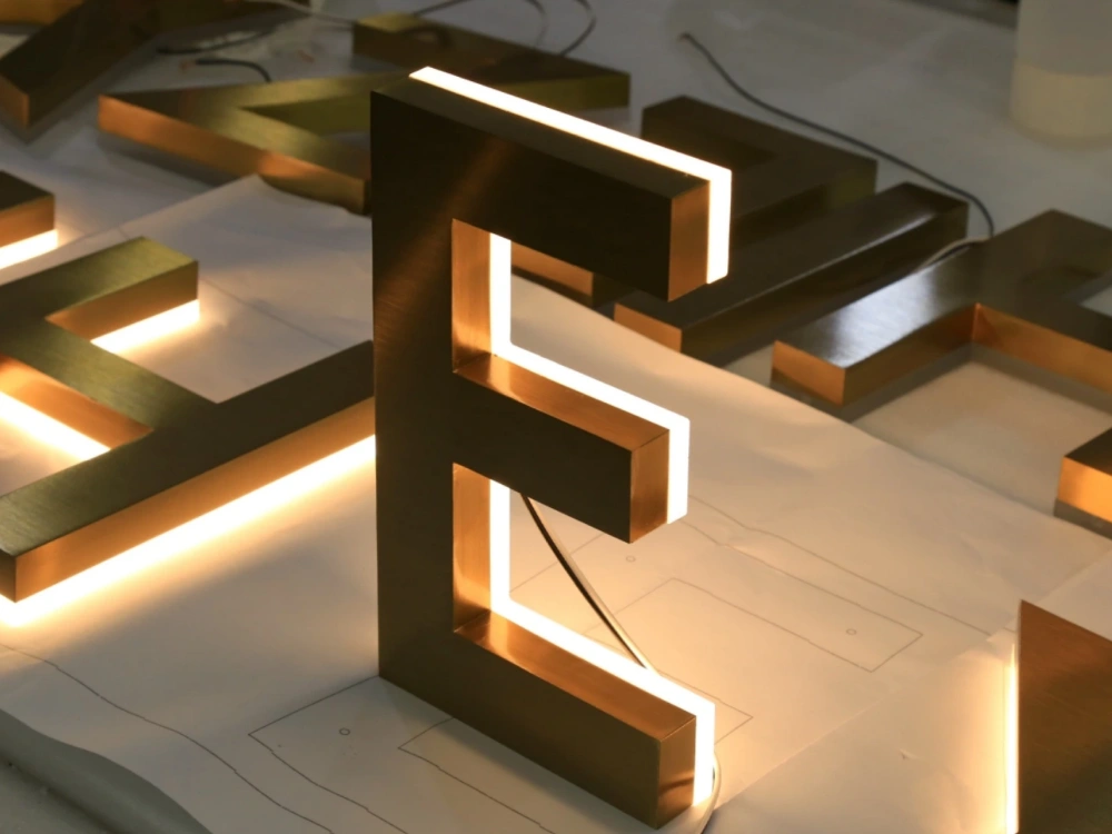 品牌常用发光字，材质、色温、任意定制